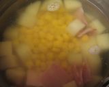 じゃがバタコーン✿のお味噌汁作り方3写真
