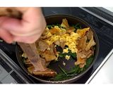あっさり塩味♪鶏皮にらたま★動画あり★作り方17写真
