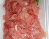 ねぎとろでまかない＠食べるラー油ユッケ丼作り方1写真