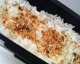 お弁当のふりかけ重ねご飯♥♥作り方2写真