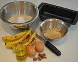 バナナブレッド banana bread作り方1写真