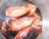 圧力鍋でいか姿煮グミみたいな食感だよ～☻作り方5写真