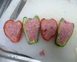 旨カワ☆ラブリー肉詰めピーマン♪作り方5写真