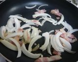蕎麦パスタで和風フェットチーネ作り方3写真