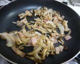 蕎麦パスタで和風フェットチーネ作り方4写真