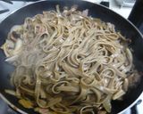 蕎麦パスタで和風フェットチーネ作り方5写真
