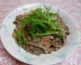 蕎麦パスタで和風フェットチーネ作り方7写真