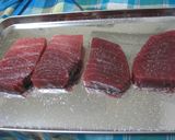マグロのカツレツ フレッシュトマトソース作り方1写真