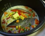 炊飯器任せ♪時短トマトチーズリゾット作り方2写真