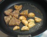 鮪とアボカド、山芋チーズ焼き照り焼き風味作り方5写真