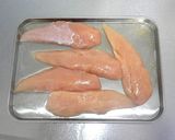 ヘルシー♪鶏ささみの南蛮漬作り方1写真