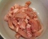 豚肉とタケノコのピリ辛作り方1写真