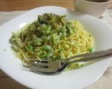 アボカドと新玉ねぎのパスタ作り方7写真