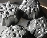 Wilton雪の結晶でパウンドケーキ作り方8写真