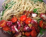 ヨウサマの減塩タコのパスタ作り方6写真