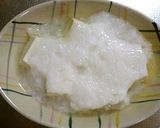 レンジで１人分♪豆腐の山かけ蒸し作り方1写真