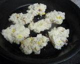 もちもち食感　長芋とちくわの落とし焼き作り方3写真