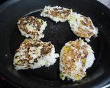 もちもち食感　長芋とちくわの落とし焼き作り方5写真