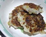 もちもち食感　長芋とちくわの落とし焼き作り方8写真