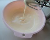 抹茶×黒豆ムースケーキ作り方4写真