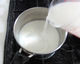 牛乳でフレッシュチーズ★カッテージチーズ作り方1写真