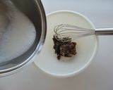 抹茶×黒豆ムースケーキ作り方15写真