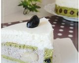 抹茶×黒豆ムースケーキ作り方27写真