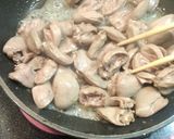 鶏もつの甘辛煮♡作り方3写真