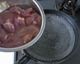 鶏レバーのウスターソース煮作り方2写真