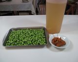 えんどう豆の摺り流し　～ミキサーで簡単～作り方1写真