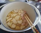 ☆春の味☆たけのことタラコの煮物作り方4写真