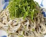 黒胡麻のレモンマヨパスタ作り方5写真