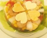 低カロ☆きらきらコンソメゼリー寄せサラダ作り方5写真