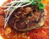 ジューシートマトソースの豆腐ハンバーグ作り方8写真