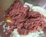 煮込みハンバーグ　とろとろクリーム乗せ♡作り方2写真
