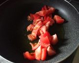 チーズトマトご飯♬♩♫作り方1写真
