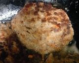 ♪卵でやわわん☆ふぁ~ンバーグ~~~♪作り方11写真