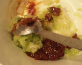 いんげんの素揚げを豆板醤で♪作り方4写真
