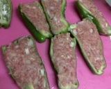 ミニーちゃんちの☆ピーマンの肉詰め作り方3写真