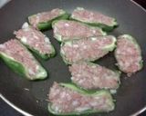 ミニーちゃんちの☆ピーマンの肉詰め作り方4写真