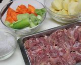 中華風 鶏肉じゃが (*^_^*)作り方1写真