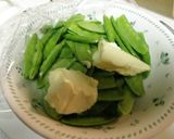 スナップエンドウ（きぬさや）の簡単おかず作り方3写真