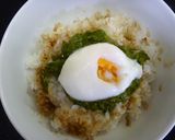 朝食どんぶり♪№3めかぶ温玉丼作り方2写真
