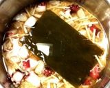 タコとあさりの炊き込みご飯作り方4写真