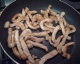 豚肉とタケノコのピリ辛作り方4写真