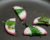 お弁当にグー! かまぼこdeしそ巻き作り方8写真