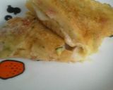 チーズとズッキーニとベーコンお好み焼き餅作り方7写真