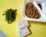 とろ～り濃厚チーズの納豆しらす丼作り方1写真