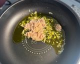 アンチョビとツナ缶のパスタ作り方4写真