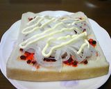 玉ねぎ＆食べラー✿トースト作り方1写真